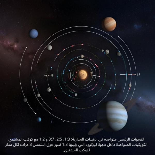ما هو حزام الكويكبات وأين يقع